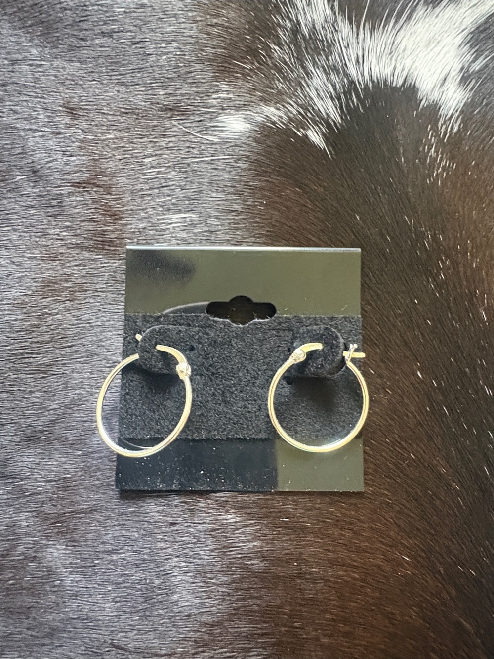 Sterling Silver Hoops